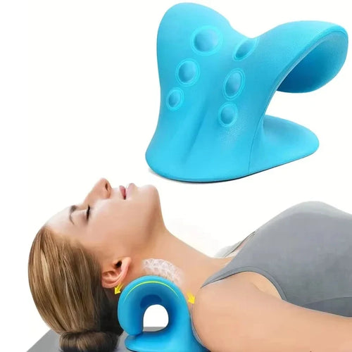 Cervical Massage Pillow for Home Use, Portable Gravity Finger Pressure, Neck Correction, Cervical Protection, and Sleep Aid
