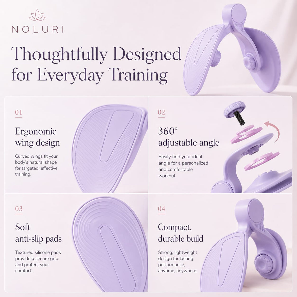 NOLURI FEMCORE™  Pelvic Floor & Inner Thigh Trainer