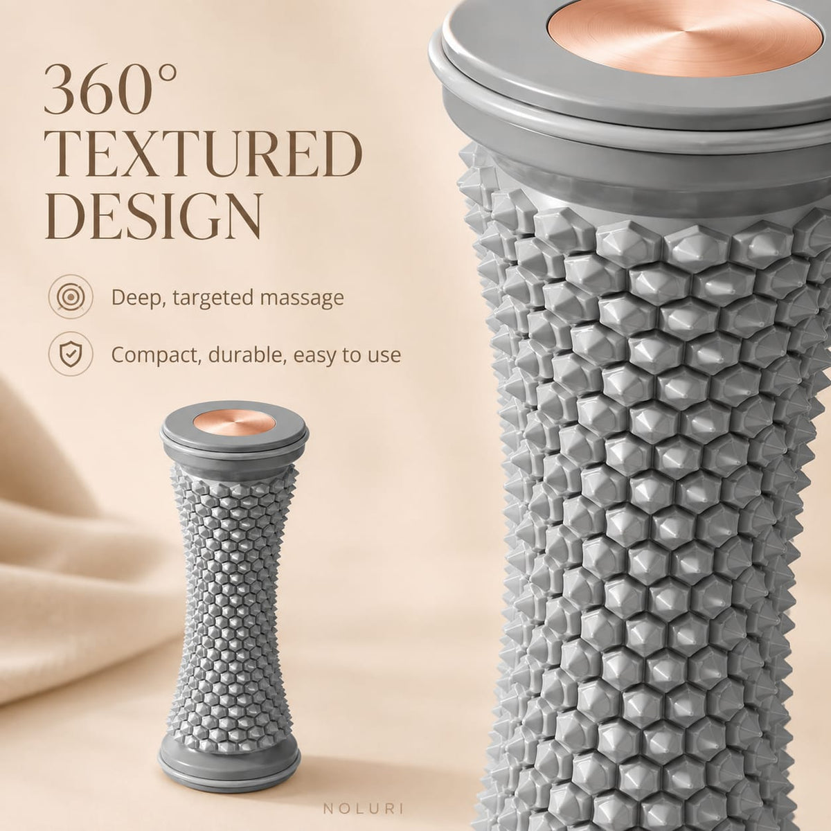 NOLURI™ SoleFlow™ | Foot & Calf Massage Roller