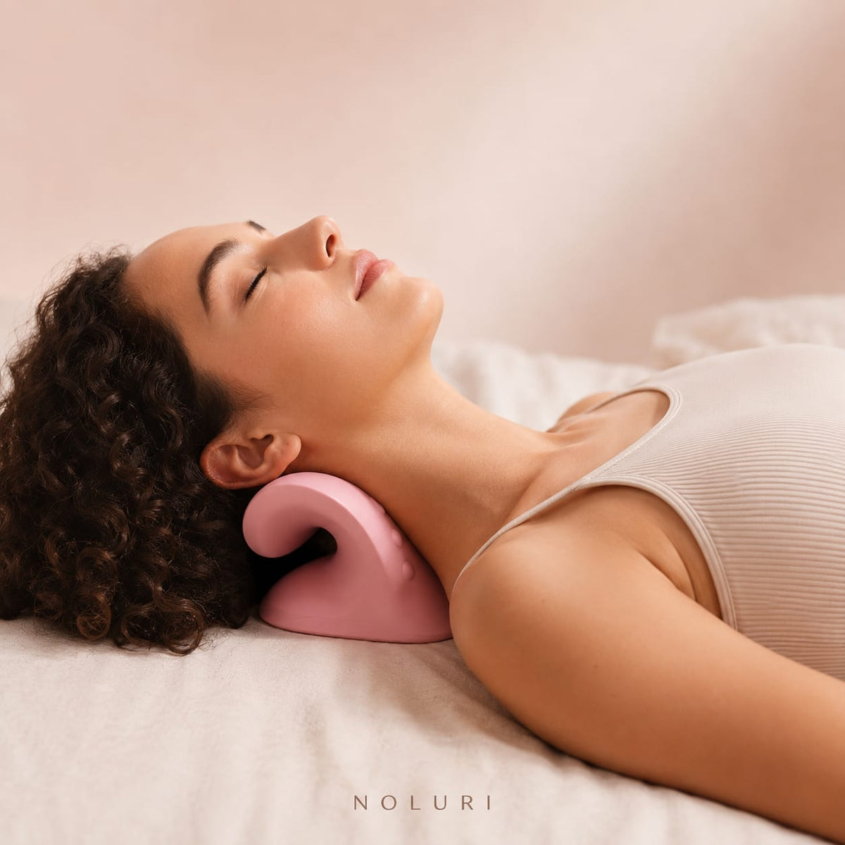 NOLURI NeckFlow™ Neck Stretcher for Tension & Posture Support