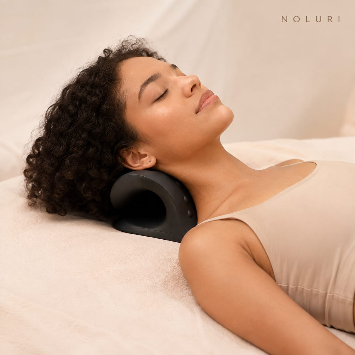 NOLURI NeckFlow™ Neck Stretcher for Tension & Posture Support